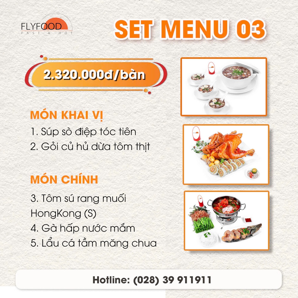 Menu gợi ý 03