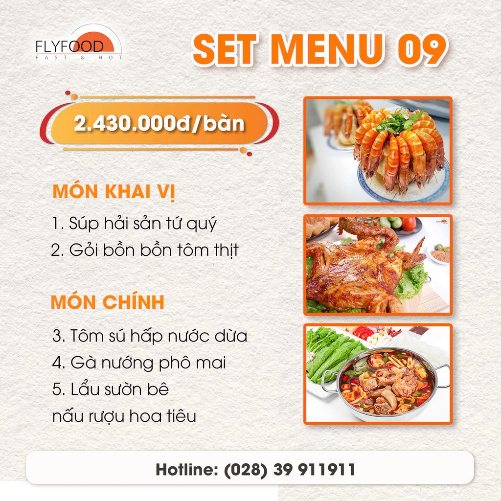 Menu gợi ý 09