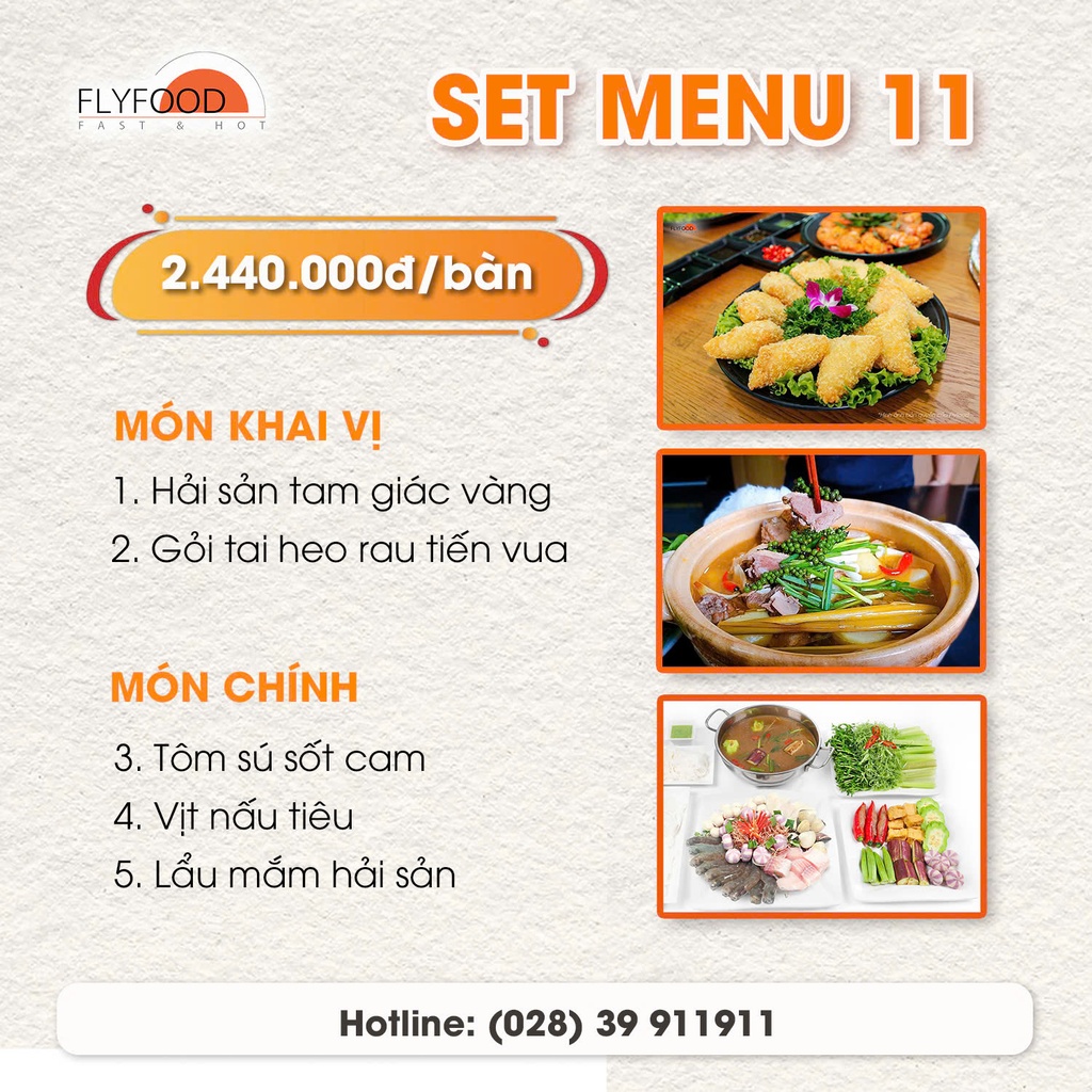 Menu gợi ý 11