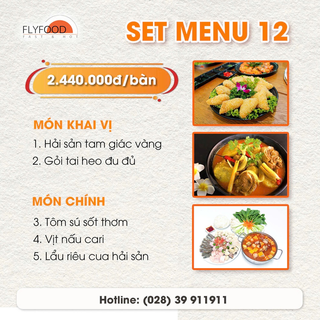 Menu gợi ý 12