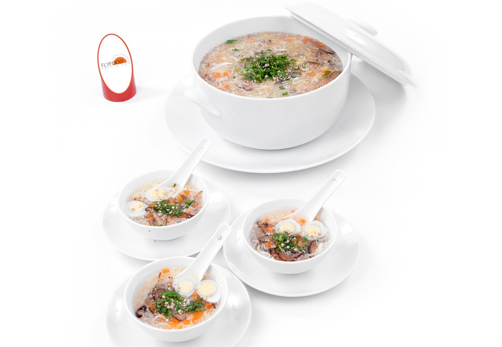 SÚP ĐÔNG CÔ GÀ XÉ