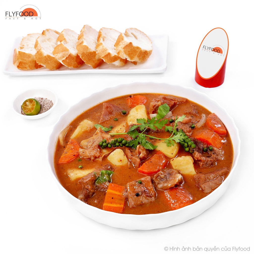 BÒ NẤU TIÊU XANH